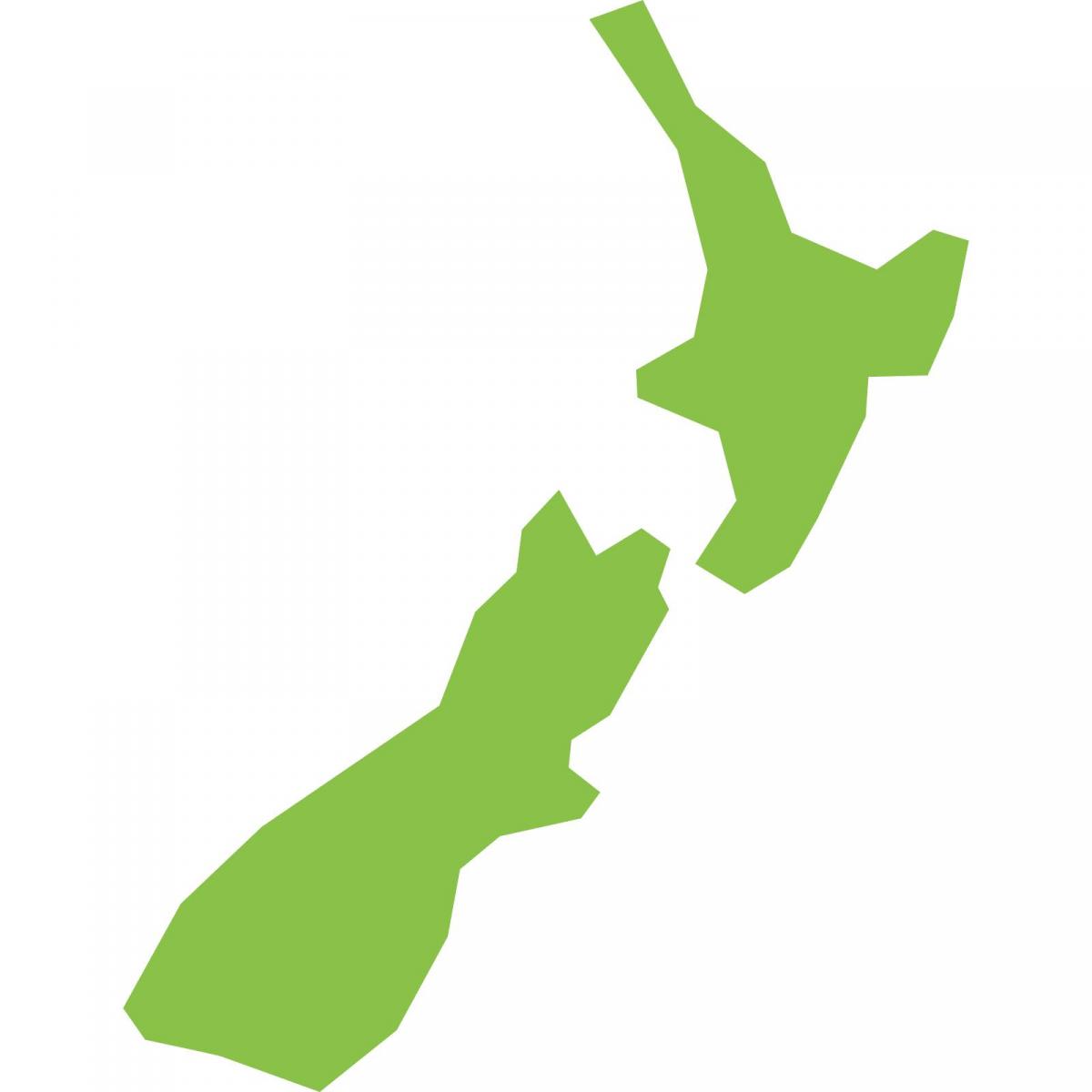 Mapa de nueva zelanda png