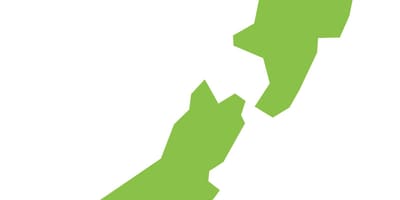 Mapa de nueva zelanda png