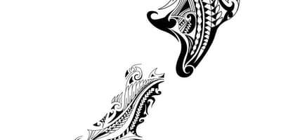 Mapa de nueva zelanda tatuaje